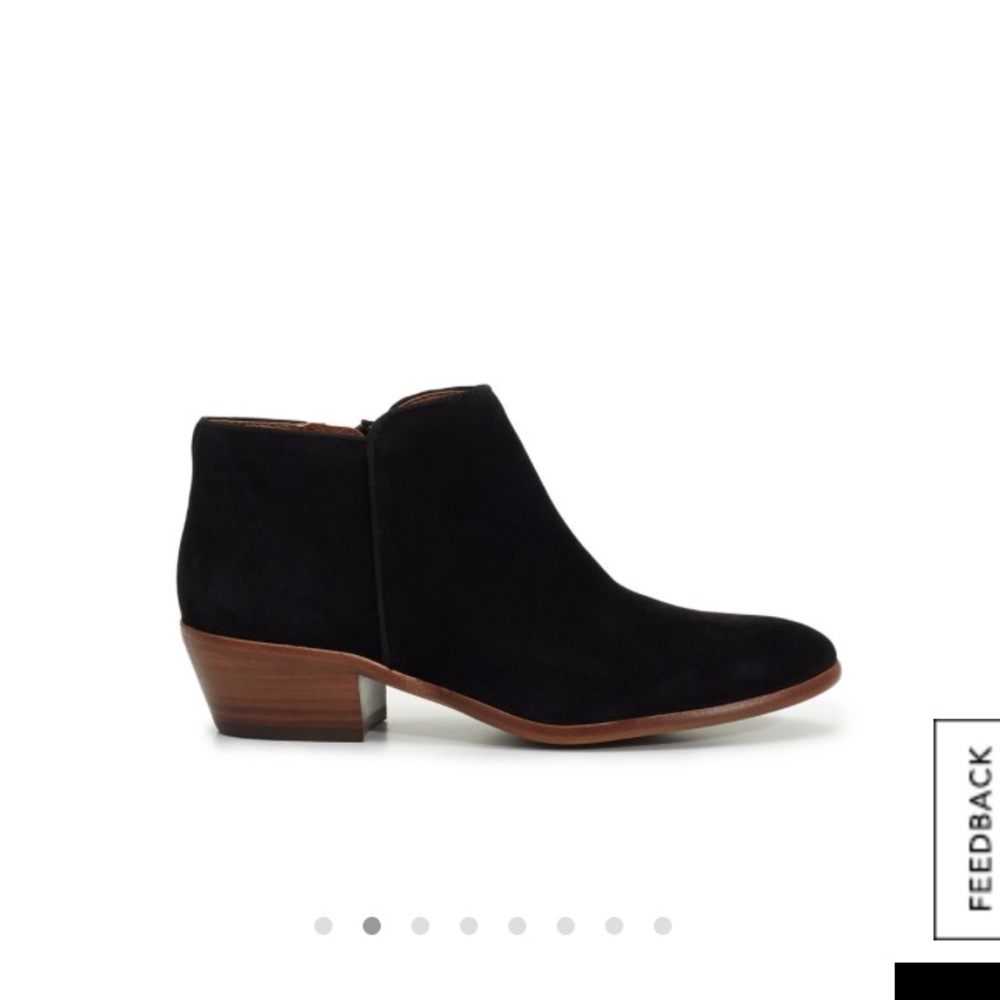 Sam Edelman Black Petty Ankle Boots - Sz 7.5